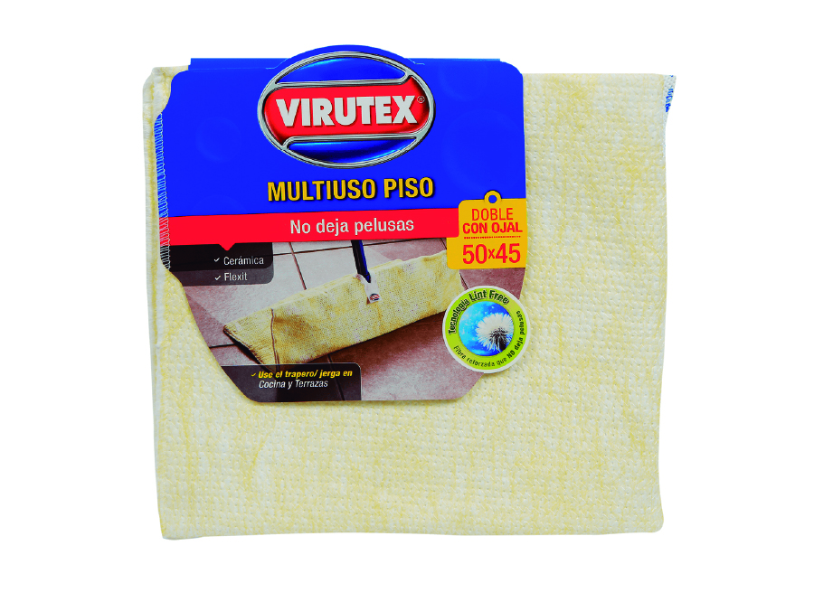  TRAPERO DOBLE C/OJAL 50X45 ALGODON FIBRO C/SURT 