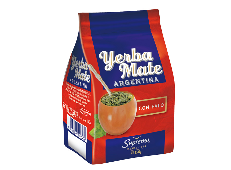  YERBA MATE 150 GR SUPREMO ARGENTINA 