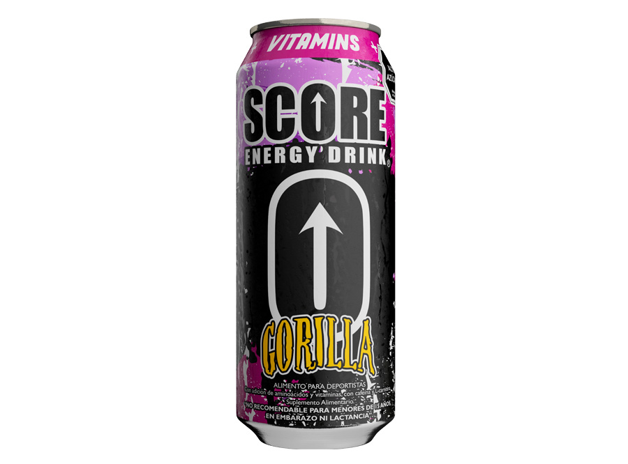  BEBIDA ENERGET. 500ML SCORE 24 UN GORILA 