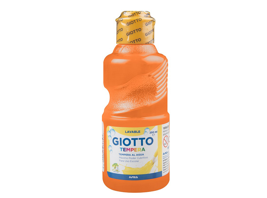  TEMPERA 250 CC. NARANJA GIOTTO 