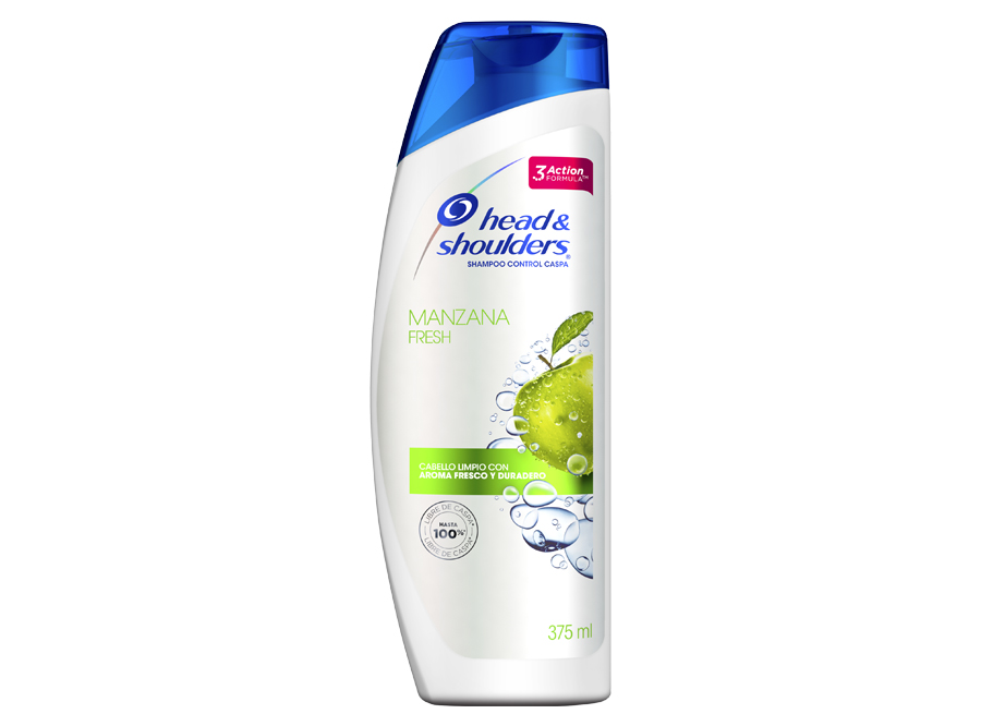  SHAMPOO  375 ML H&S MANZANA 