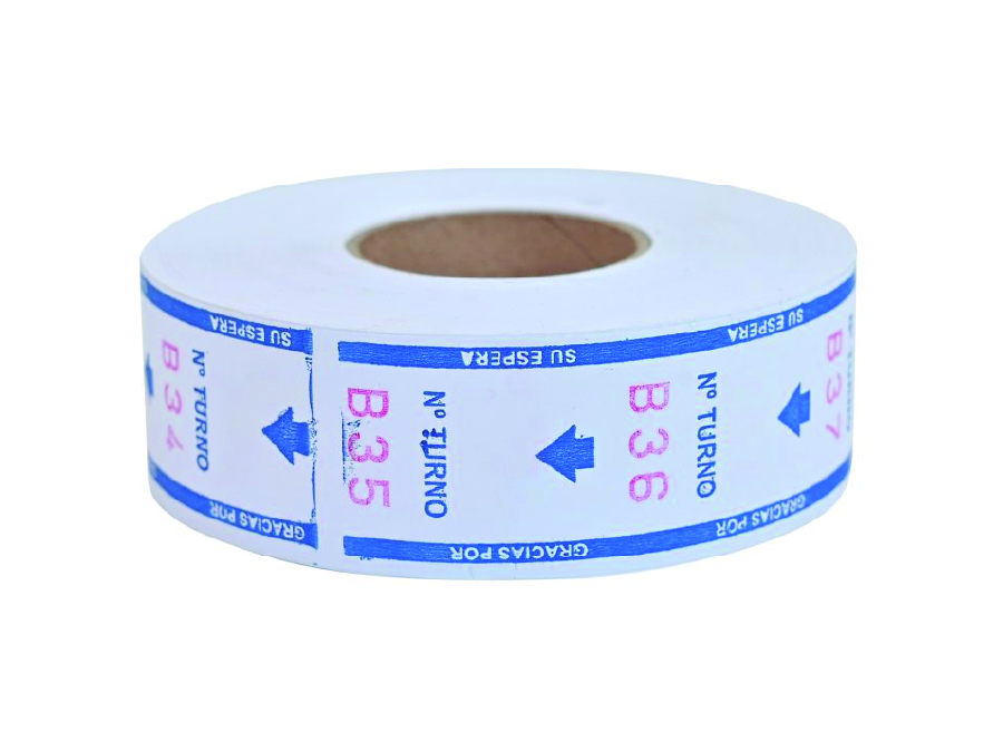  ROLLO ATENCION PUBLICO 10 ROLL X 3000TUR.C/U CELES 