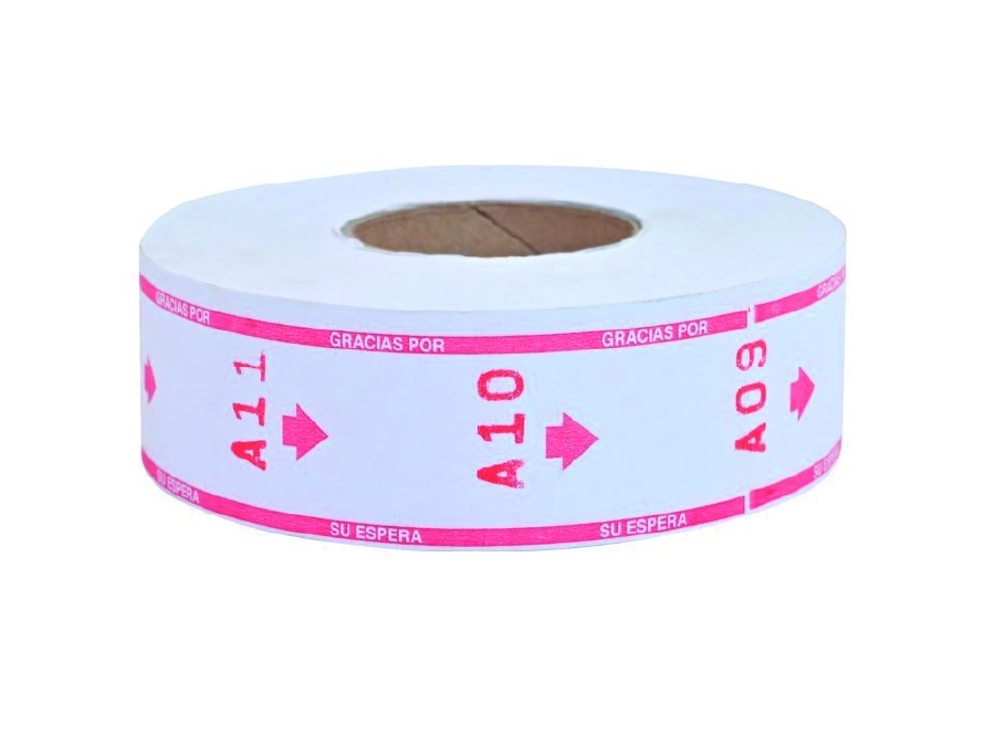  ROLLO ATENCION PUBLICO 10 ROLL X 3000TUR.C/U ROSAD 