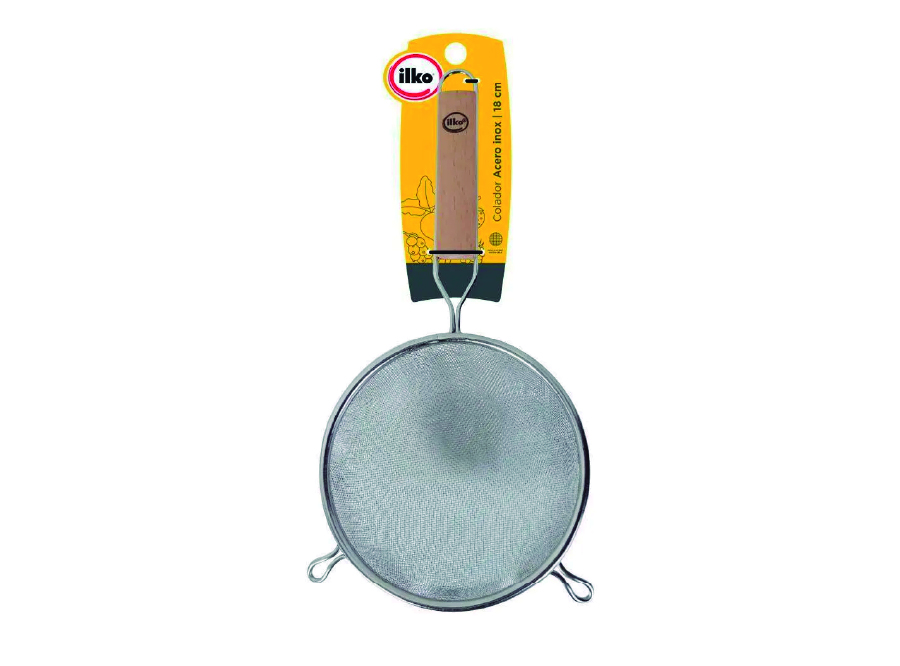  COLADOR INOX 18 CM CLASICO ILKO 