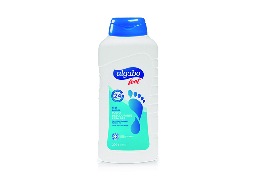 TALCO P/PIES 200 GR ALGABO POLVO 