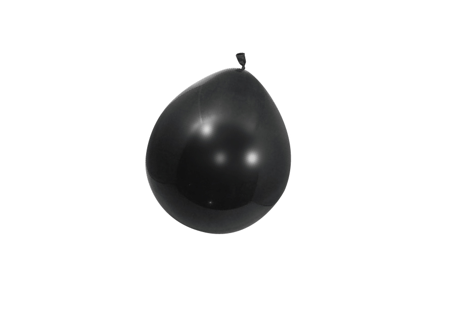  HALLOWEEN GLOBOS N.9 LISO X 25 UN NG/NJ FECO 
