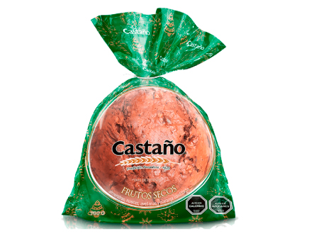  PAN DE PASCUA 700 GR FRUTOS SECOS CASTANO 