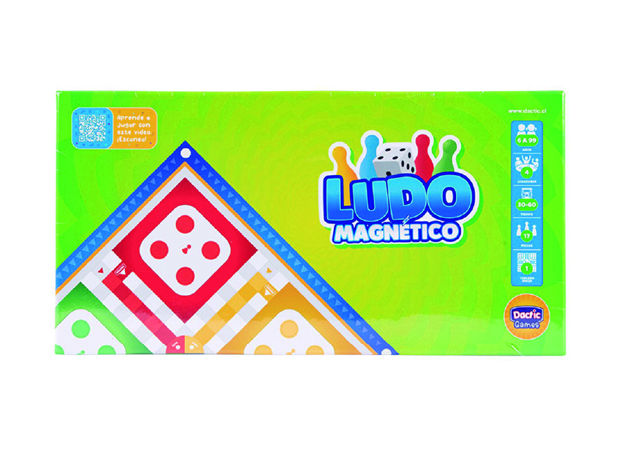  JUEGO DE LUDO MAGNETICO DACTIC 