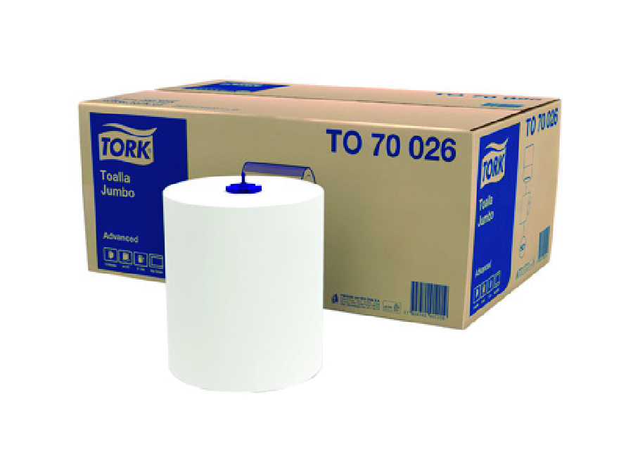  TOALLA PAPEL  6 ROLL.250 MT.TORK UNISAL D/S AUTOCO 