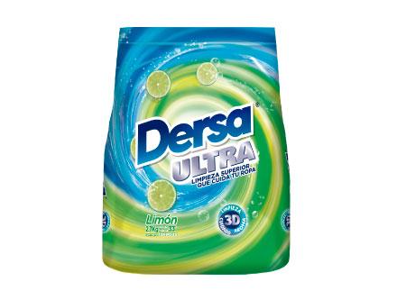  DETERGENTE POLVO 2.7 KL DERSA LIMON 