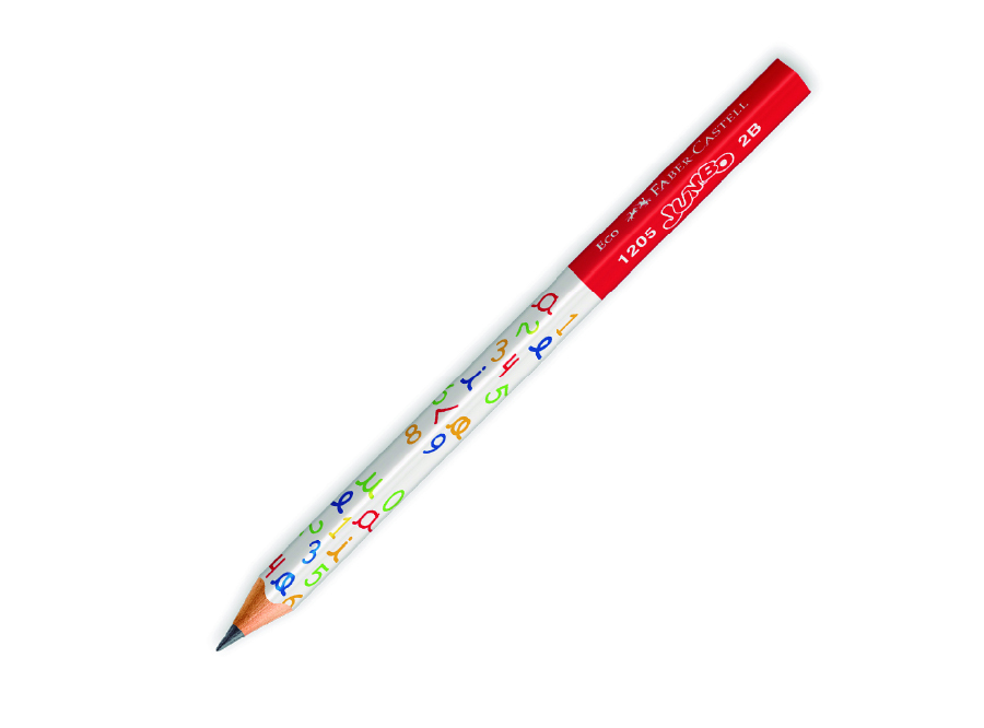  ESP. LAPIZ GRAFITO N.2 TRIAN. X 1 UN JUMBO FABER 
