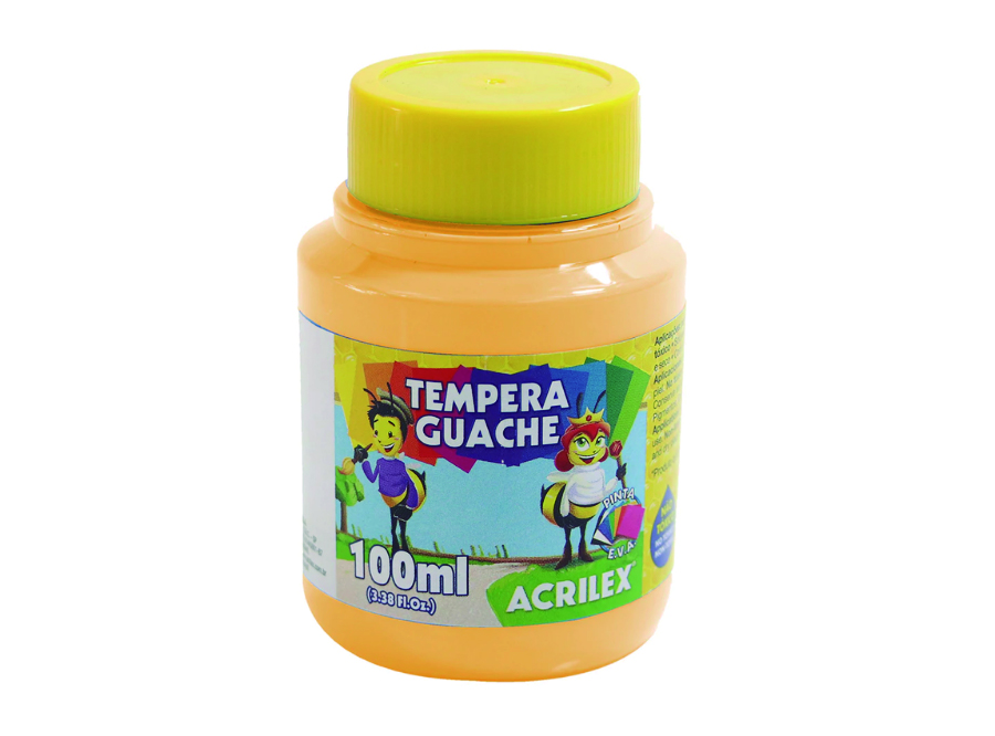  TEMPERA 100 CC.AMARILLO PIEL ACRILEX 