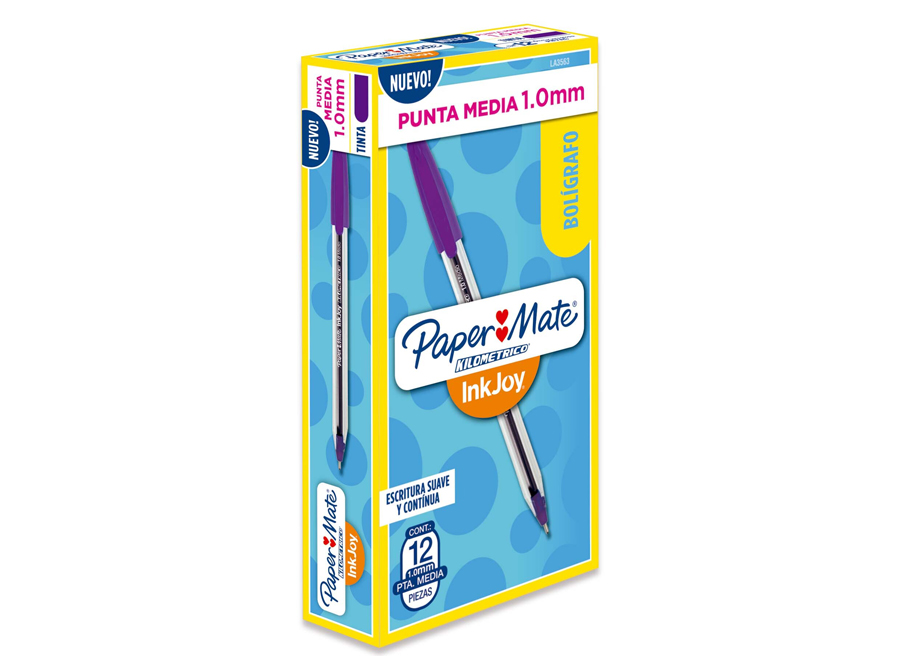  LAPIZ PASTA P.MED VIOLETA KILOMETRICO 1.0 INKJOY 