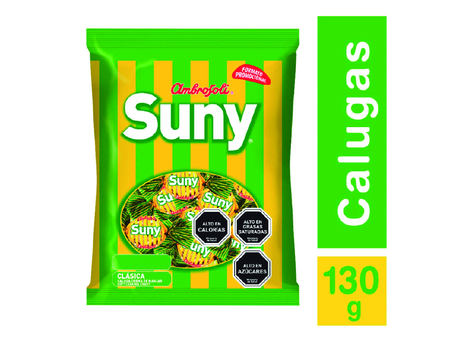  CONFITE CALUGA 130 GR SUNY CLASICA 
