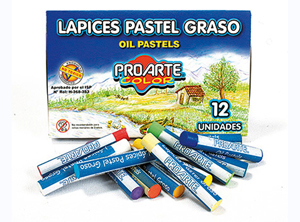  LAPIZ PASTEL 12 COL. PROARTE 
