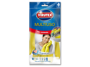  GUANTE GRANDE AMARILLO L VIRUTEX  MULTIUSO 