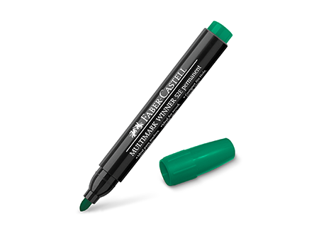  MARCADOR PERMAN.VERDE P.REDONDA FABER 52*LIQ 