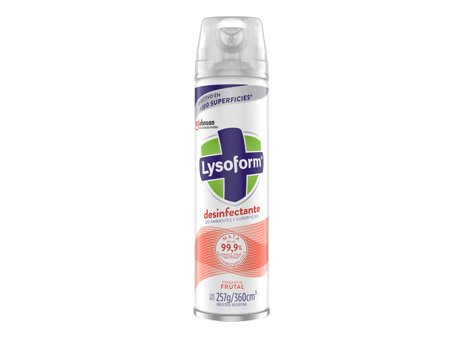  DESINFEC. A/SOL 360 CC A/BACT LYSOFORM FRUTAL 