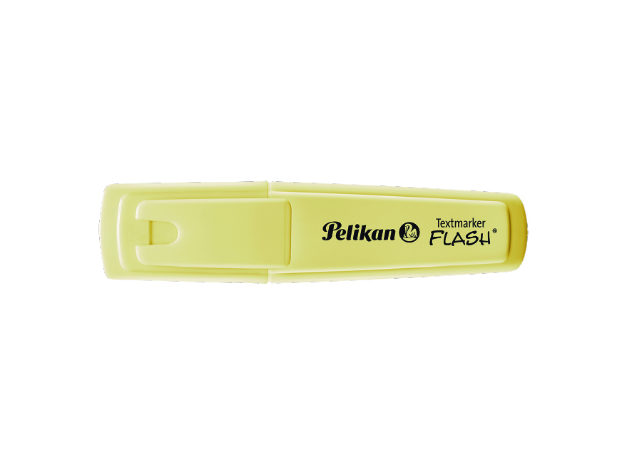  DESTACADOR PASTEL PELIKAN FLASH BANANA AMARILLA 