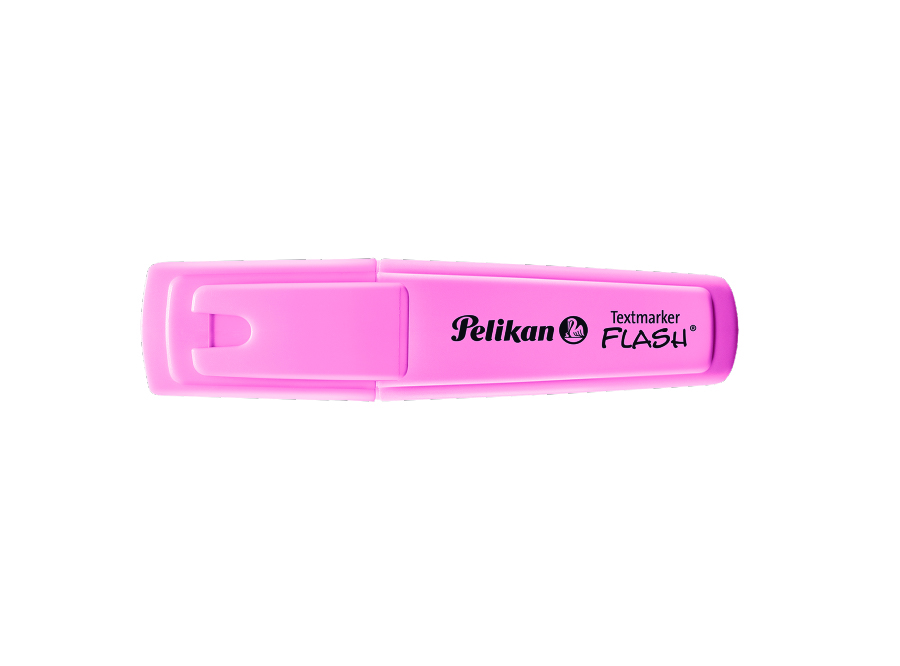  DESTACADOR PASTEL PELIKAN FLASH ROSA BEBE 
