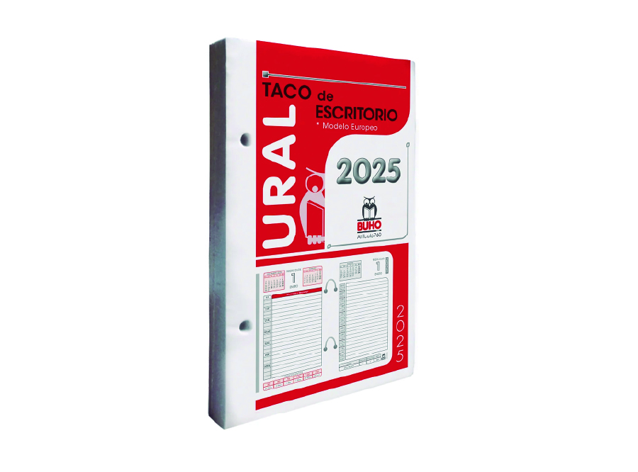  TACO CALENDARIO GRANDE 2025 BUHO 760 URAL 