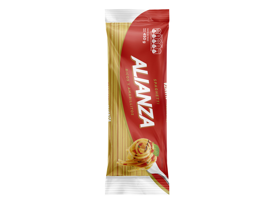  PASTA FIDEO 450 GR SPAGUETTI ALIANZA 