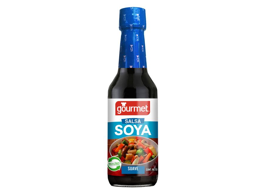  SALSA DE SOYA SUAVE 165 CC GOURMET 