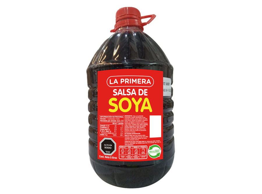  SALSA DE SOYA 5 LT LA PRIMERA 