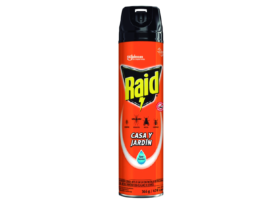  INSECTICIDA A/SOL 420CC  RAID CASA Y JARDI** 