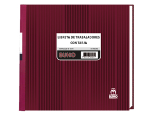  LIBRETA TARJA 50 HJ.BUHO 2581 